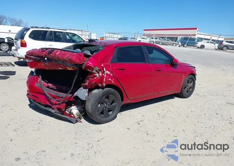 2021 Hyundai Elantra Sel из США, поврежденный, VIN KMHLM4AG2MU066127